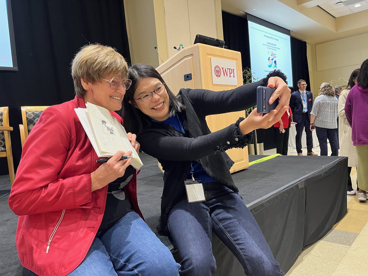WPI (@wpi) on Twitter photo Recent <a href="/NobelPrize/">The Nobel Prize</a> winner Katalin Karikó meets attendees prior to her keynote at the <a href="/NatureConf/">Nature Conferences</a> <a href="/WPI/">WPI</a> today, experiencing the celebrity treatment. <a href="/kkariko/">Katalin Kariko</a> Recent <a href="/NobelPrize/">The Nobel Prize</a> winner Katalin Karikó meets attendees prior to her keynote at the <a href="/NatureConf/">Nature Conferences</a> <a href="/WPI/">WPI</a> today, experiencing the celebrity treatment. <a href="/kkariko/">Katalin Kariko</a>