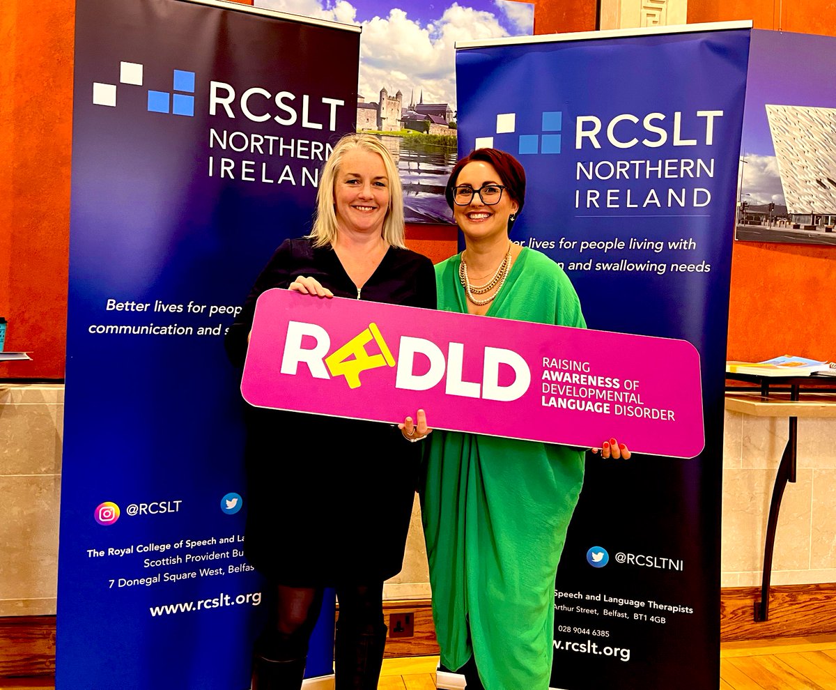 .@RCSLT's political influencing is on fire 🔥this wk with events raising awareness of speech, language & communications issues at Stormont, @SeneddWales and tomorrow we are at the Houses of Parliament! Go @RCSLTpolicy @RCSLTNI @RCSLTWales  #DLDday #dldcymru #VerbalDyspraxia