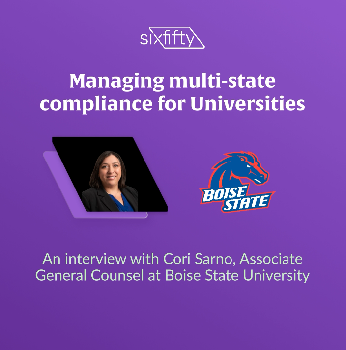 What happens when you discover during the pandemic, over 150 employees are now located in 43 different states? Watch our full interview with Boise State University: vimeo.com/sixfifty/boise…
#hr #hrcompliance #remotework #employmentlaw #hrtech #legaltech
