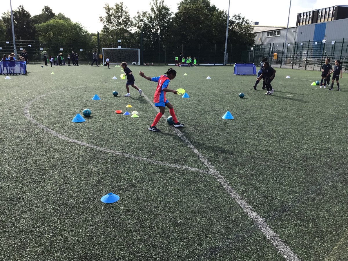 A look back to a fabulous Girls Football Festival attended by some Year 3 and 4 children At Southfields Academy. The girls took part in a number of activities to develop their football skills and were outstanding representatives for Brandlehow.