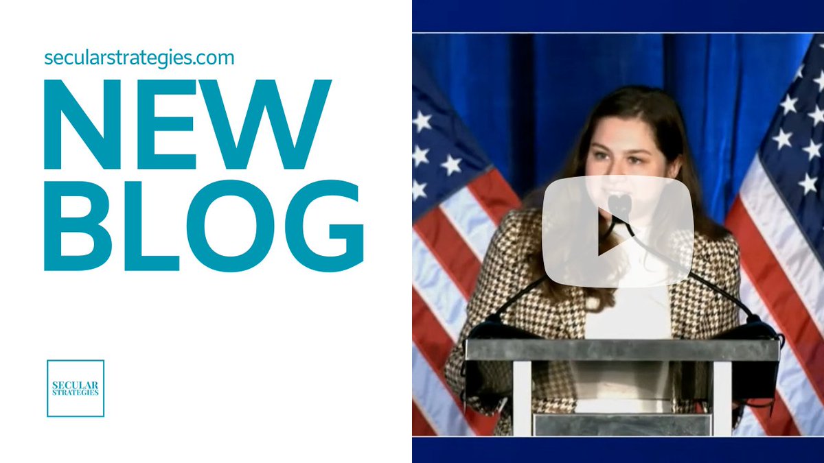 SecularStrats's tweet image. 🚨 New Blog! @SarahMLevin, our founder, spoke at the DNC about #ReligiousFreedom. Let's dive deep into her message on why Democrats should reclaim religious freedom as we head into the 2024 elections. Read more here: secularstrategies.com/religious-free…