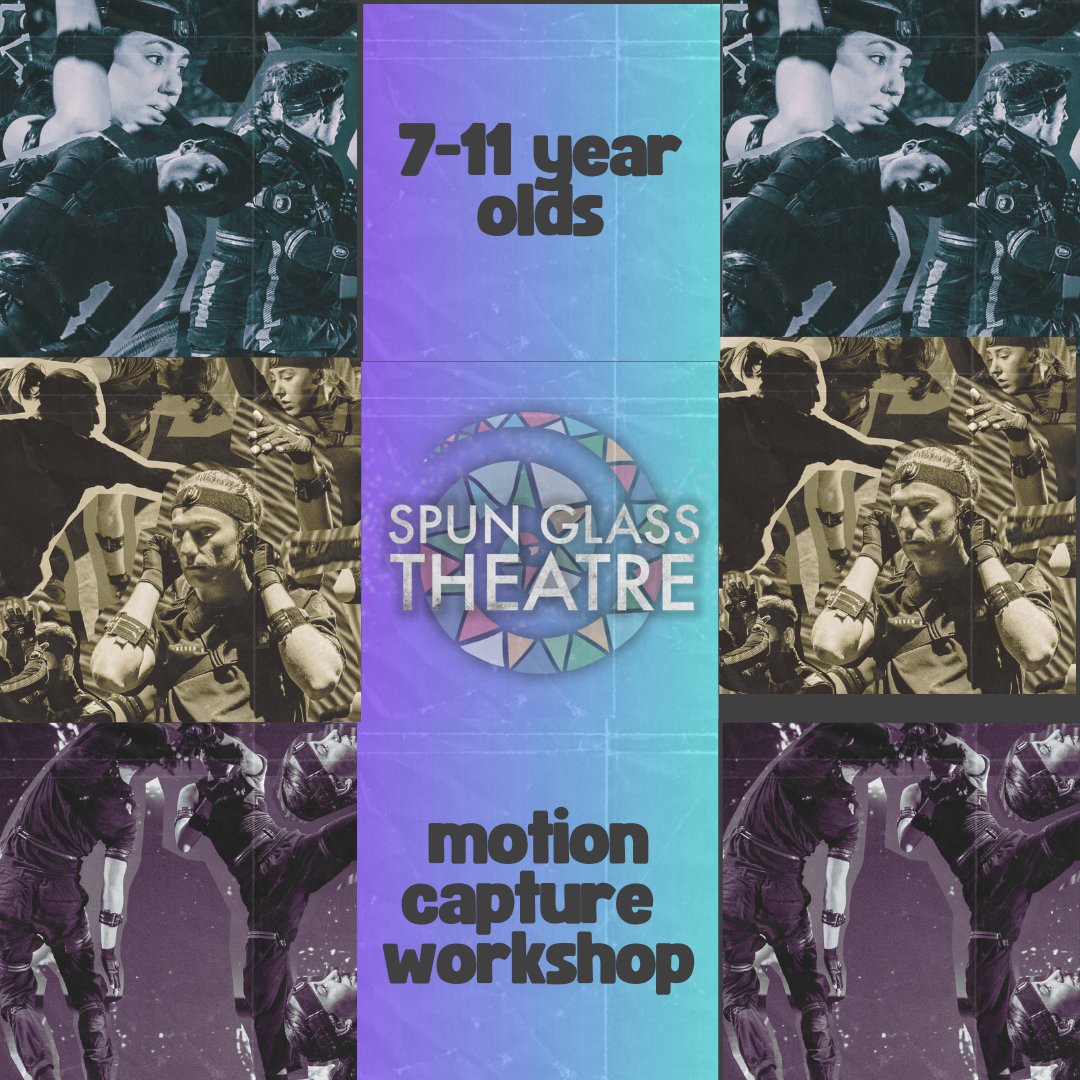Do you ever dream of wearing a motion capture suit? This is your chance!

On Sunday 19/11/23 we are partnering with <a href="/Spun_Glass/">Spun Glass Theatre</a> to deliver a motion capture suit workshop for ages 7-11.

🔗Link to more information and booking link here: spunglasstheatre.com/how-to-build-a…

📸 by Rosey Mich