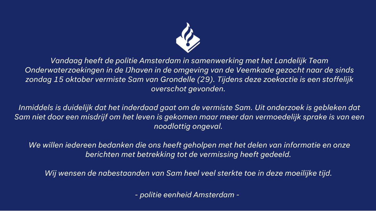 Politie Eenheid Amsterdam tweet media