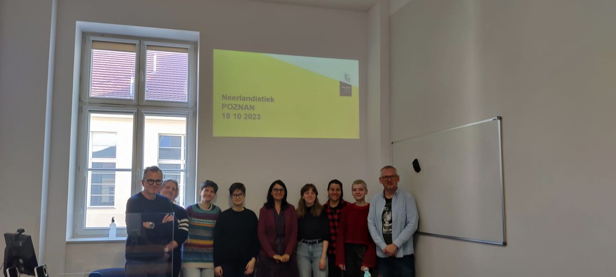 Visited the Chair of Dutch Studies at <a href="/UAM_Poznan/">UAM Poznań</a>  today. Sharing Flanders with language enthusiasts - an incredible  experience! Thanks for the warm welcome! 🙏
<a href="/Flanders_DFA/">Flanders DFA</a>