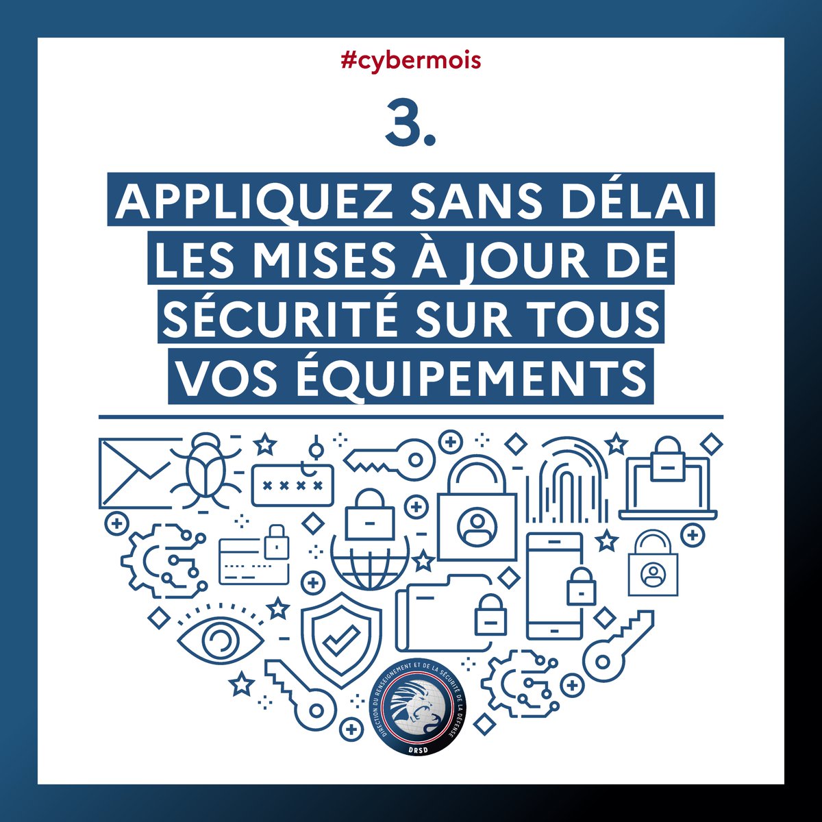 La_DRSD's tweet photo. Bonjour !
Les mises à jour, ce n'est pas fait pour vous embêter. C'est pour corriger des failles de sécurité que des pirates pourraient utiliser pour vous nuire.
Ne facilitez pas leurs méfaits !
🦁🐍
#CyberResponsable https://t.co/UsXzdPFaEa