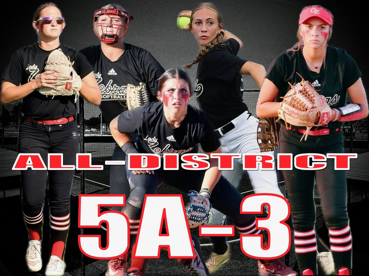 Congratulations to the following ladies on a great season and All District Honors:

Jazmine Cookson P
Halle Bucktrot SS
Grace Weaver 3B
Addison Reavis OF
Aubrey Pilgrim Utility