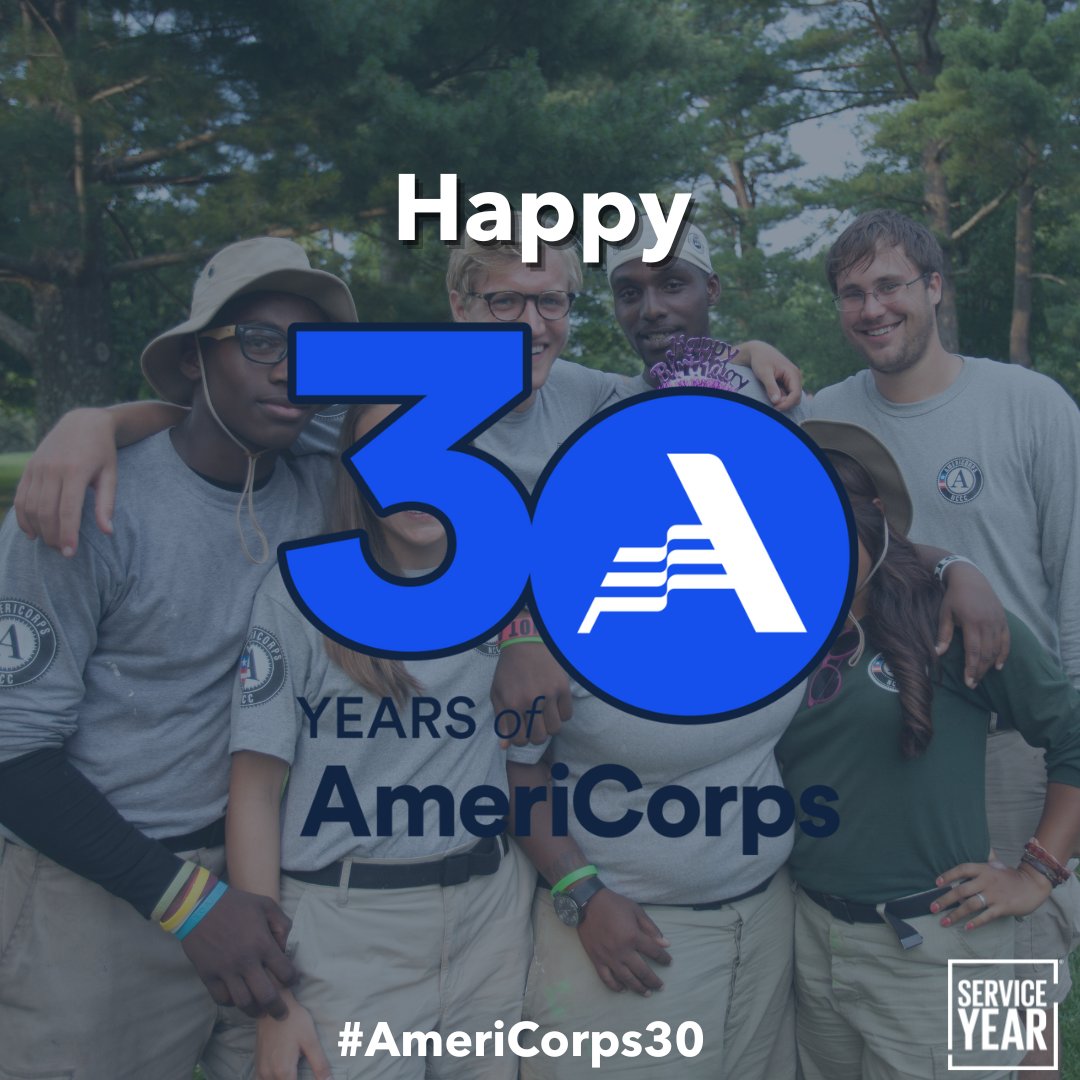 Are you a #AmeriCorps or #serviceyear alums? Share your story with us at alums@serviceyear.org to help us celebrate 30 years of service with @AmeriCorps and tell us how you made a difference. #AmeriCorps30
