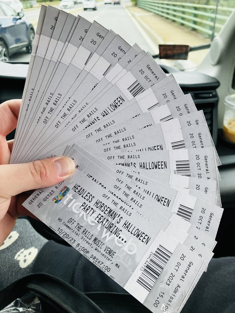 NorrisTerrible's tweet photo. Who’s coming Friday?  Only 25 tickets left for our @offtherailsworcester show!  It’s gonna be a banger.  DM us to reserve your tickets! https://t.co/L9QxO7exBL