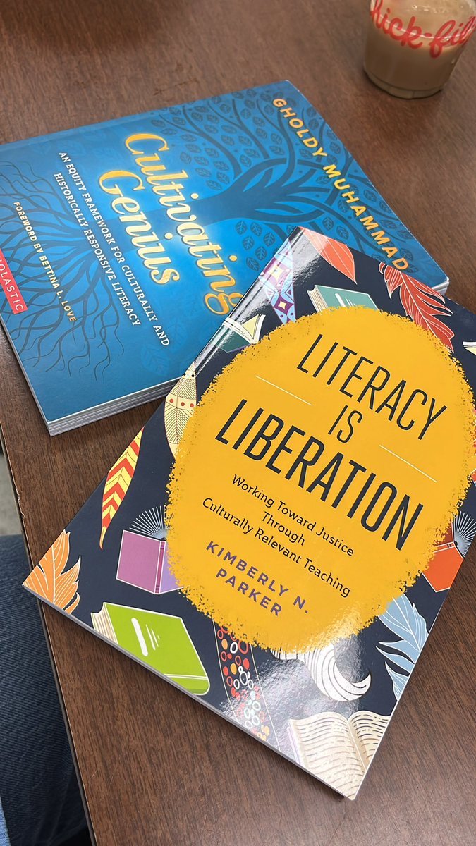 bernstein (@msb_med) on Twitter photo Finally have my own copies to mark up and study. Thankful for the work of <a href="/GholdyM/">Gholdy Muhammad</a> & <a href="/TchKimPossible/">Dr. Kim Parker (she | her)</a>.
What are you reading for PD these days? Finally have my own copies to mark up and study. Thankful for the work of <a href="/GholdyM/">Gholdy Muhammad</a> & <a href="/TchKimPossible/">Dr. Kim Parker (she | her)</a>.
What are you reading for PD these days?