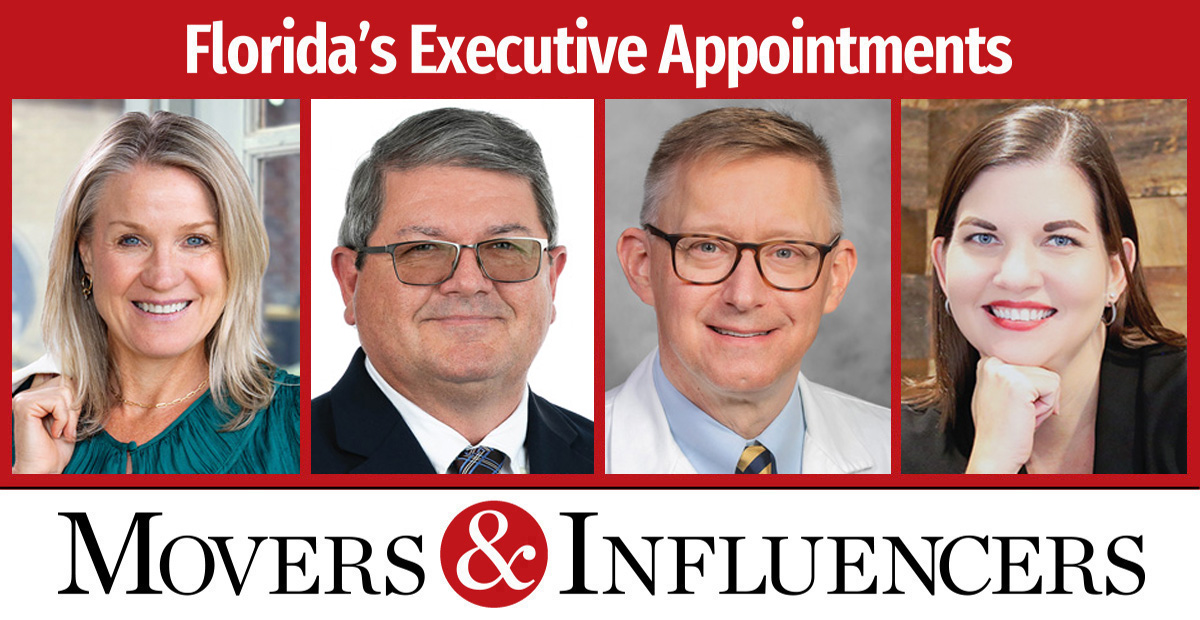Congratulations to Florida Trend's #MoversAndInfluencers for the week of Oct. 18, 2023! 🏆 bit.ly/45xI44N @AllChildrens @HedrickBrothers @OGPR @wharton_smith