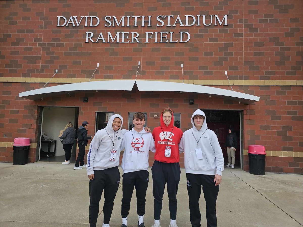 Thanks <a href="/UWRFFootball/">Falcon Football</a> <a href="/coach_Wiss/">Jacob</a> for having me this last Saturday for a game! I had a great time!