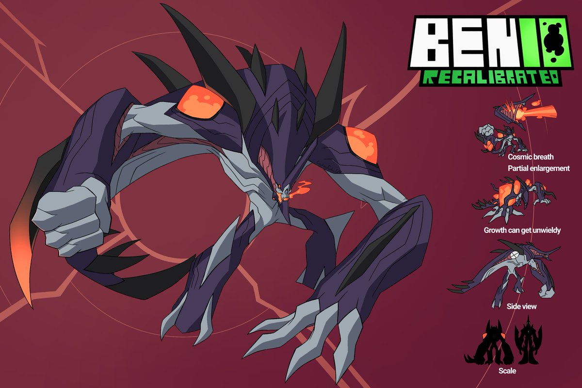gonnageetcher's tweet photo. The final Anti form Kevin has, Colossaur! Design somewhat based on the Waybads from OV
Waybig+Humungousaur

#art #Fanart #Ben10 #ben10fanart https://t.co/GPtNy2lekl