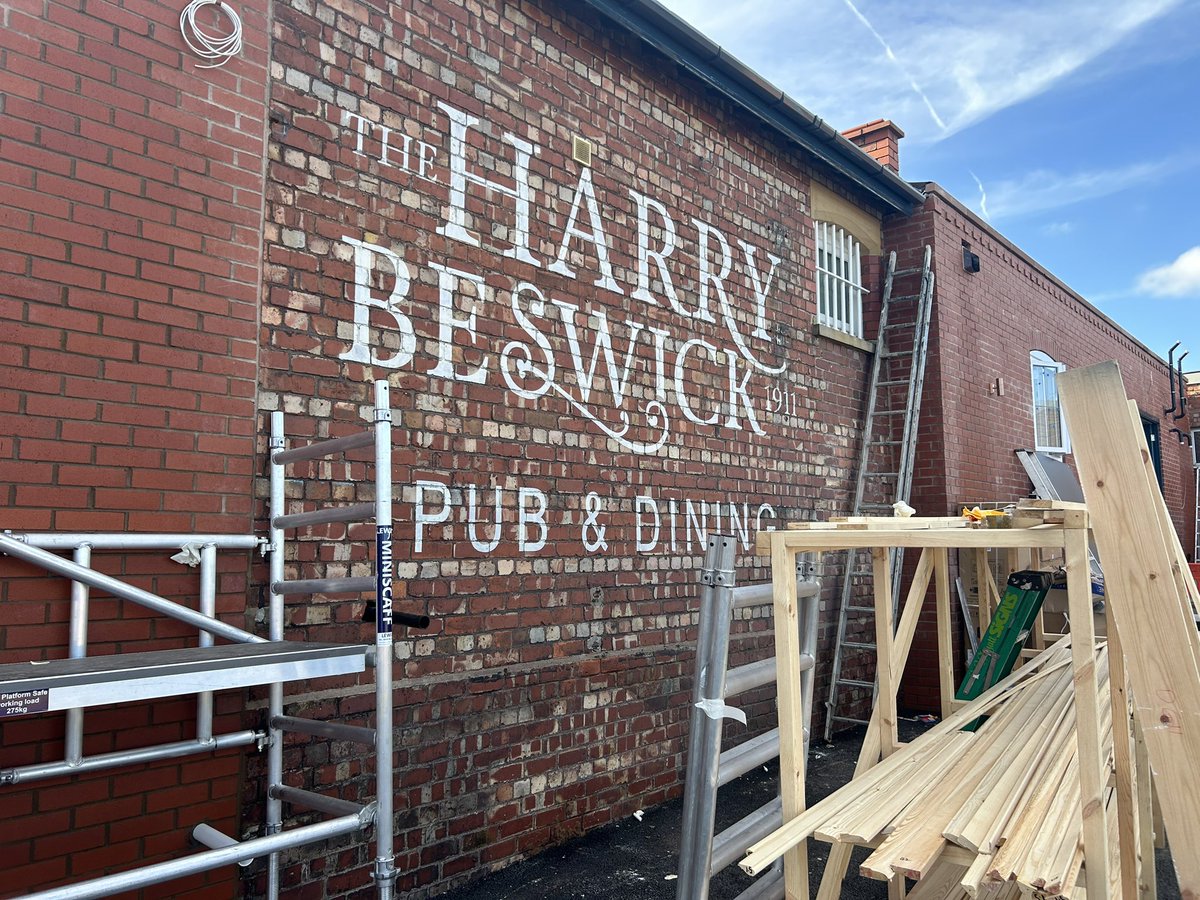 <a href="/GaryUsher_/">Cook</a> <a href="/BuRntTruffle/">BURNT TRUFFLE</a> Just been signwriting at the soon to be open Harry Beswick. Plenty of choice in heswall. Looks a pretty nice area