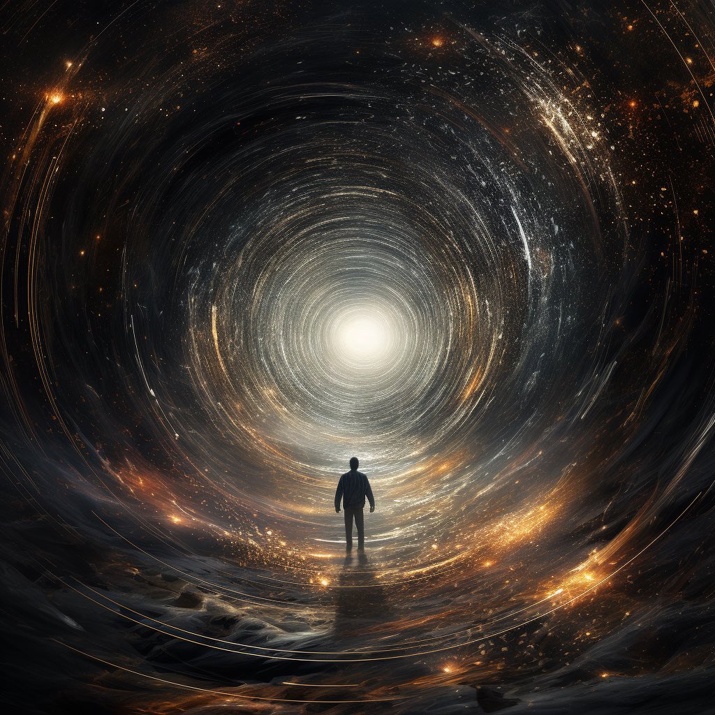 AIOnWheelss's tweet photo. 🌌 Did you know that if you fell into a black hole, you’d see the entire future of the universe unfold in fast forward? But don’t pack your telescope yet! From your perspective, you’d freeze and get stretched into a stream of atoms. #Spaghettification https://t.co/6wqm1Hgsxl