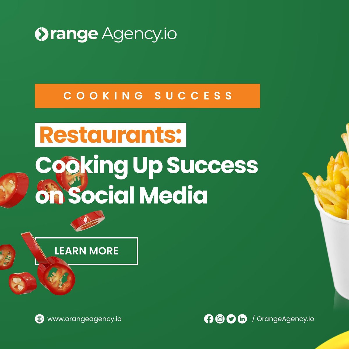 Cooking Up Success on Social Media!

Digital Marketing Delights: Where Growth Meets Flavor! tinyurl.com/47us4j57

#OrangeAgency #ContentCreation #SocialMediaManagement #Instagram #OnlineReservations #SocialMediaSuccess #DigitalMarketing #Biden #ElonMusk #Titanic #TheEqualizer3