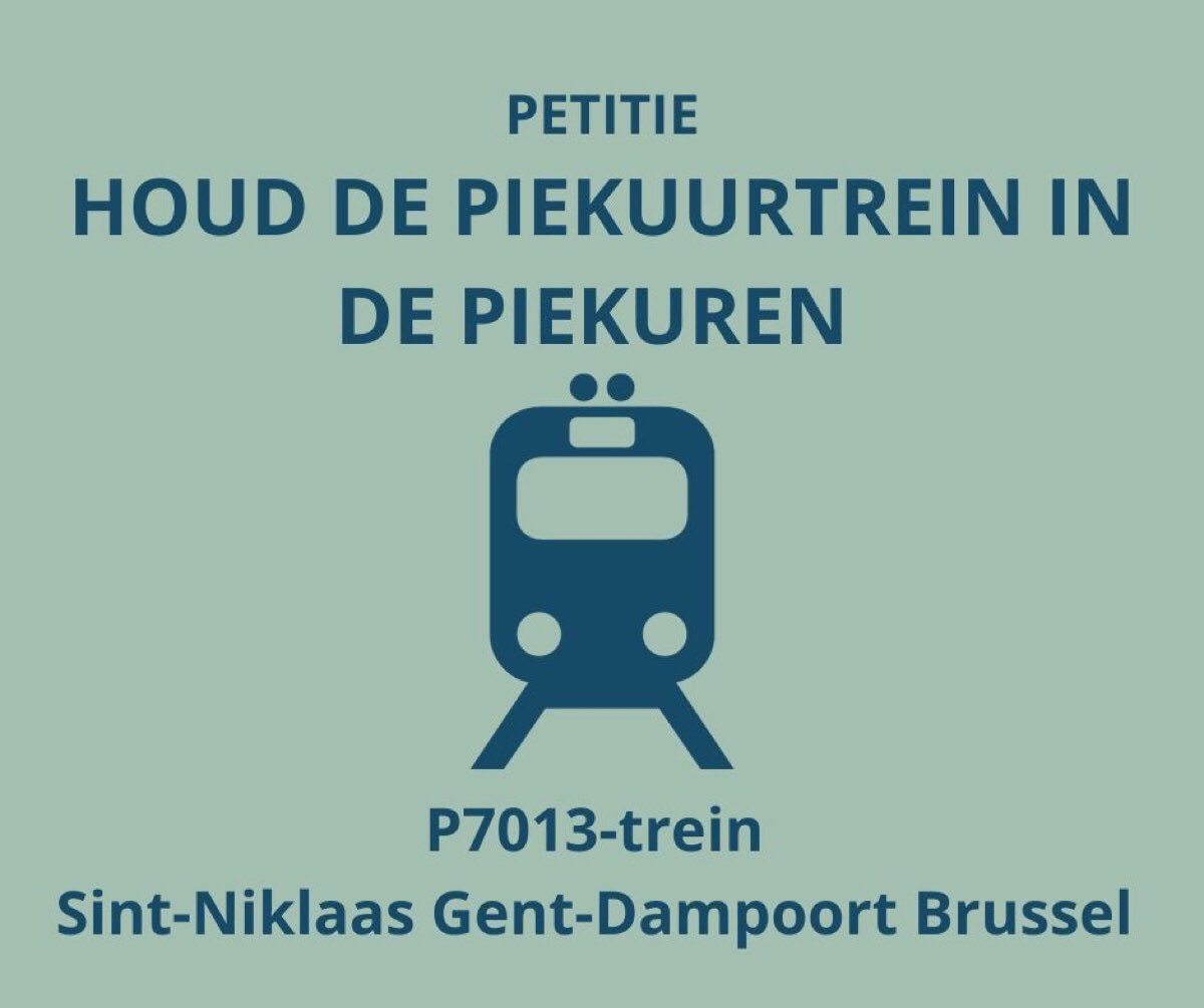 1395 handtekeningen and counting …

openpetition.eu/piekuurtrein