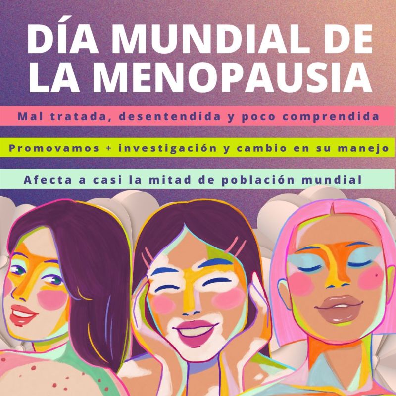#DíaMundialdelaMenopausia 

Apenas el 15% de las #mujeres reciben un tratamiento eficaz para los #síntomas aparejados con la #perimenopausia y la #menopausia
Hay que #hablarclaro, #desmitificar y adoptar #programas que optimicen la #salud de las mujeres en esta etapa de la #vida.