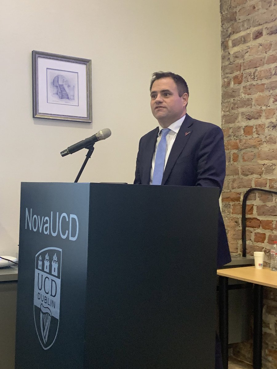 Thanks to Minister @nealerichmond for launching the 20th anniversary report of @NovaUCD, the @ucddublin Centre for New Ventures and Entrepreneurs.  Thanks also to the NovaUCD sponsors and to the great team who have delivered such remarkable success. @UCDinnovation #NovaUCD20