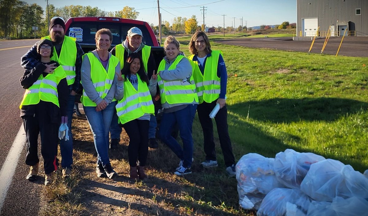Thank you to everyone who came out for the highway clean-up in Eau Claire, WI. We love working with people who give back to the community. #eauclairewi #manufacturing #chippewafallswi