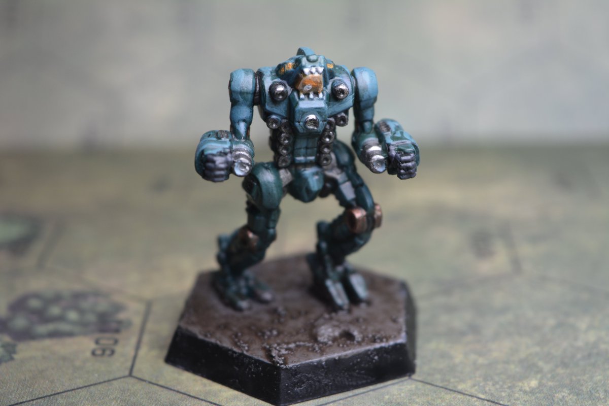 The Piranha - when you absolutely, positively need to make sure infantry doesn't bother you.

--
#battletech #battletechminiatures #battletechgame #battletechpaintingandcustoms #battletechlance