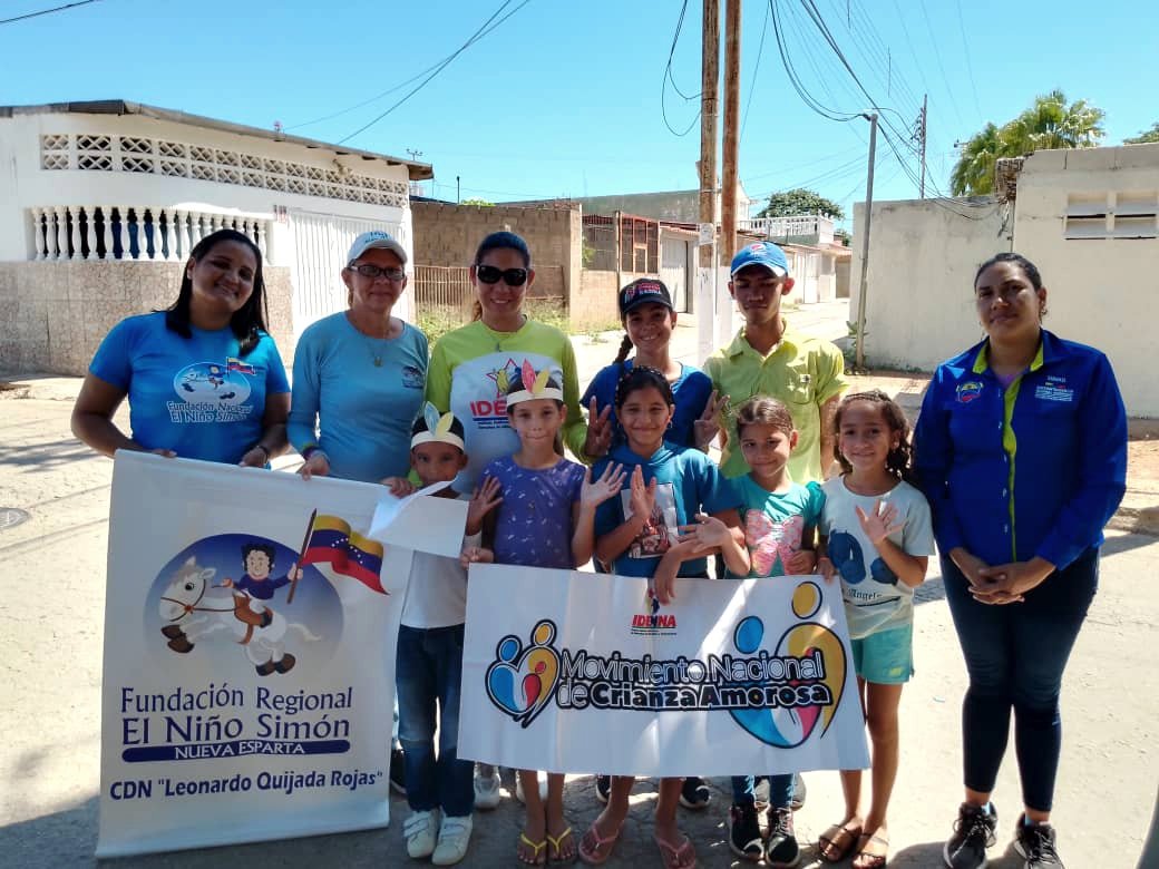 Enmarcado en el Plan de Amor en Acción a las Víctimas de la Guerrera Económica IDENNA en Nueva Esparta participa realizando Conversatorio sobre Derecho al Buen Trato y El Derecho  a la Educación de los NNA. 
<a href="/AsiaVillegasP/">Asia Villegas Poljak</a> 
<a href="/RaviciniLu/">lu_ravicini</a>