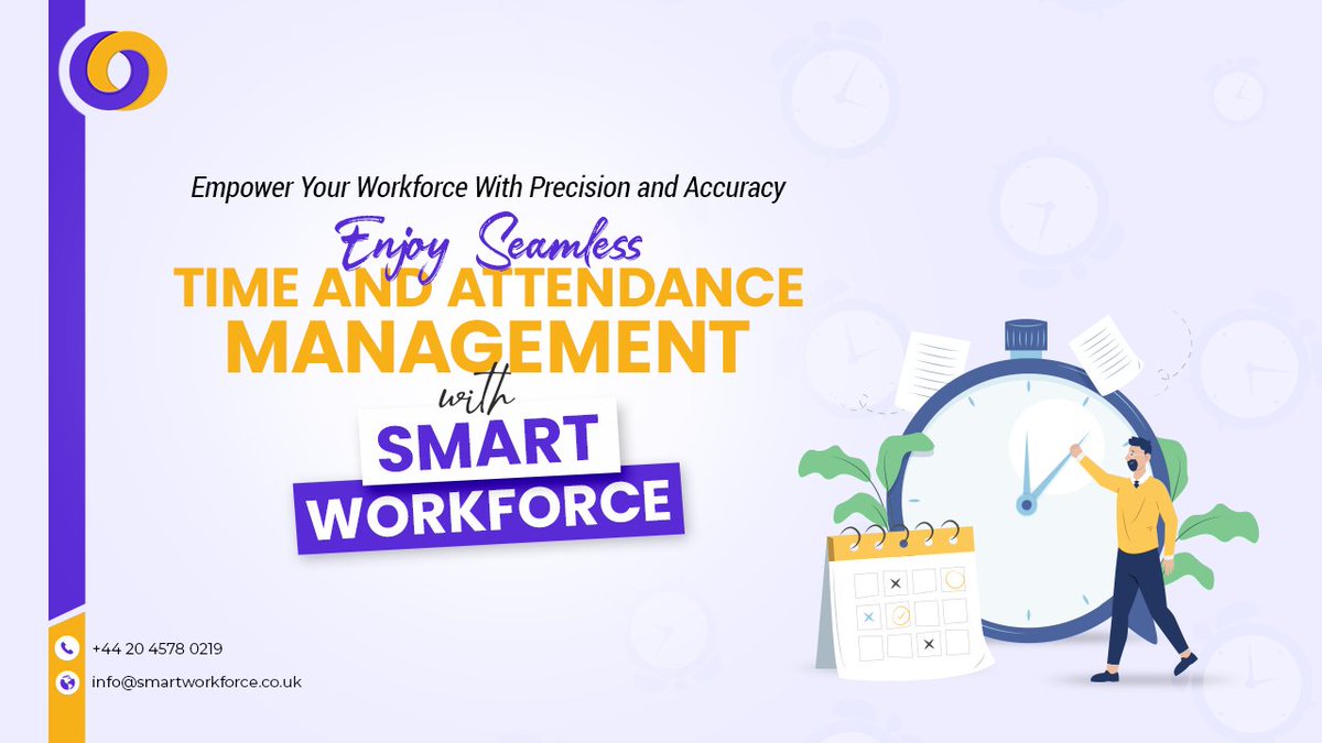 Say hello to the era of seamless time and attendance management with Smart Workforce, cloud-based workforce management software. 

Track, manage, and optimize your workforce with Smart Workforce. Book a free demo today. smartworkforce.co.uk/book-a-demo/?f…

#workforce #UK #Software #Tech