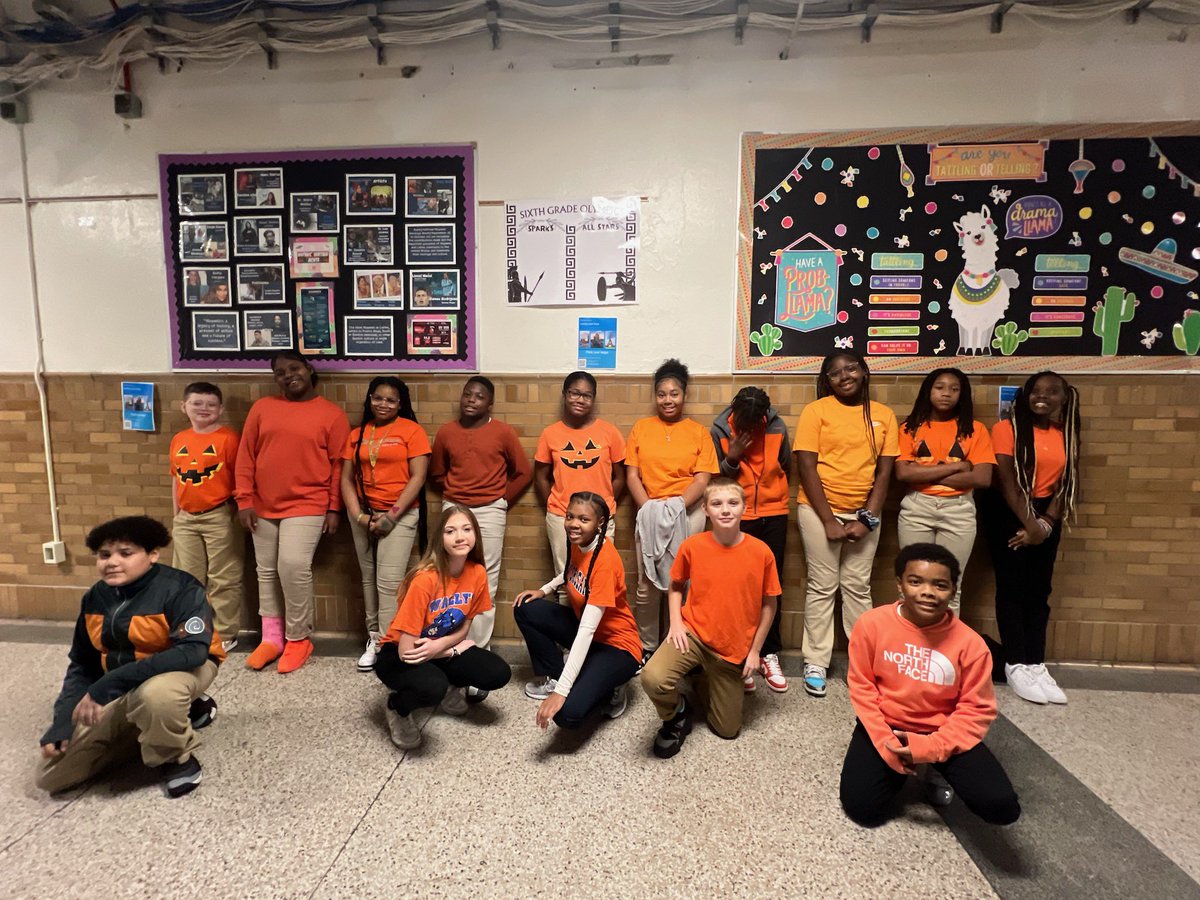 Dontdoubtknipp's tweet photo. Bullying Prevention Day🧡Shout out to Ms.Jennings for always supporting Lyman T.Johnson!! @PortiaHJennings @BullyingJcps @Dr_RKBranch @MsStevenson27 @ShepherdLJTMS https://t.co/ul4DEf6Vuu