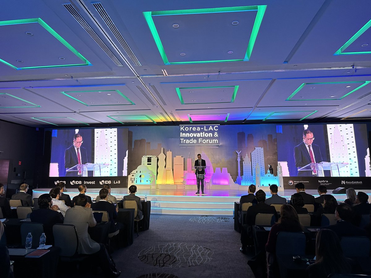 value_fam's tweet photo. Nuestro CEO participó en el evento Korea-LAC Innovation &amp; Trade Forum “Great ideas create new opportunities” organizado por el @the_IDB, @IDB_Lab, @BIDInvest, @moefkorea_eng, @koreaexim_HR y el Ministry of Strategy and Finance. https://t.co/TeMbZTPgUw