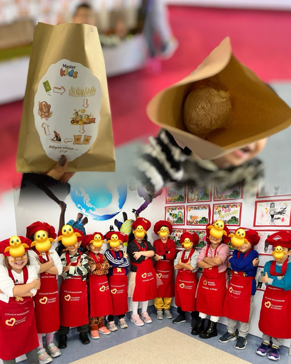 🟡Master Kids programı kapsamında “Buğday’ın Yolculuğu” etkinliği ile bu akşam miniklerimle birlikte 🥖 ‘ler bizden👩‍🍳 👨‍🍳 

#bahçeşehirkoleji 
<a href="/corlubk/">BK Çorlu Kampüsü</a> 
#masterkids