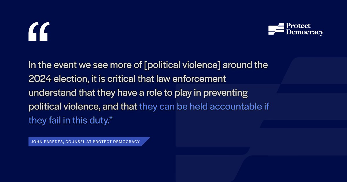 protctdemocracy's tweet photo. Our own counsel @ericjohnparedes on the case and it's impact: https://t.co/n9eTmODHL8