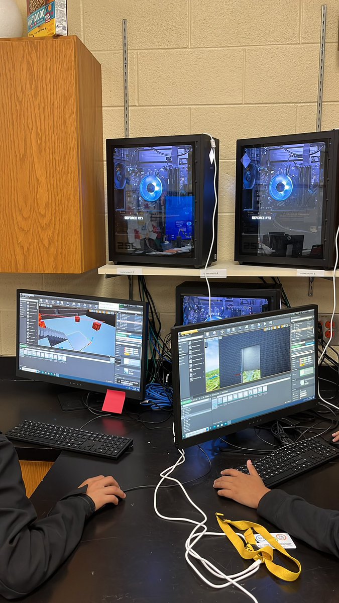 My favorite part of my Gaming Concepts class is when they start creating using <a href="/UnrealEngine/">Unreal Engine</a>. We get some amazing scenes. I see some future game developers. #WPSProud