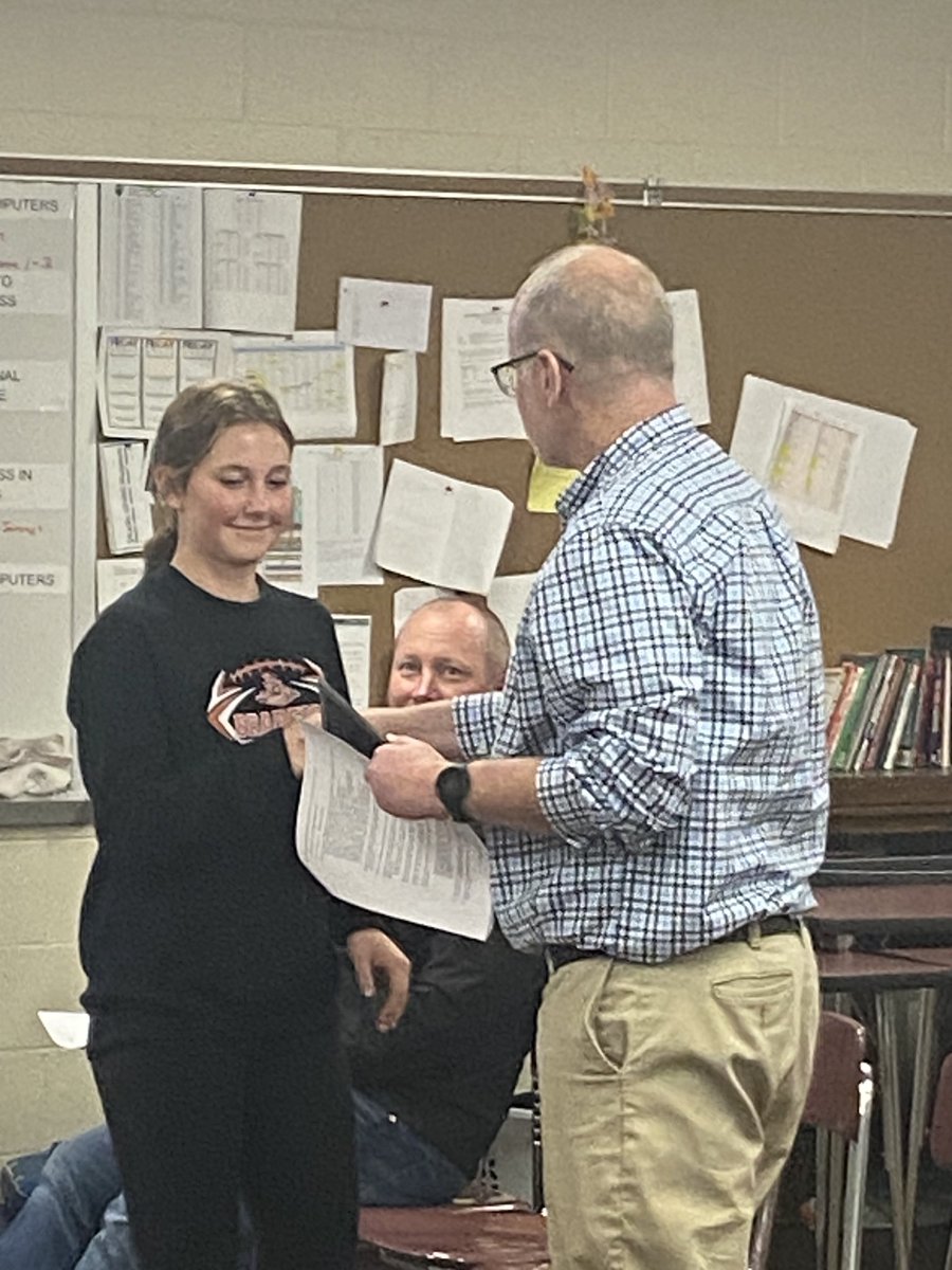 Congratulations Katelynn and Lily on being named October Students of the Month.  Keep up the great work!!