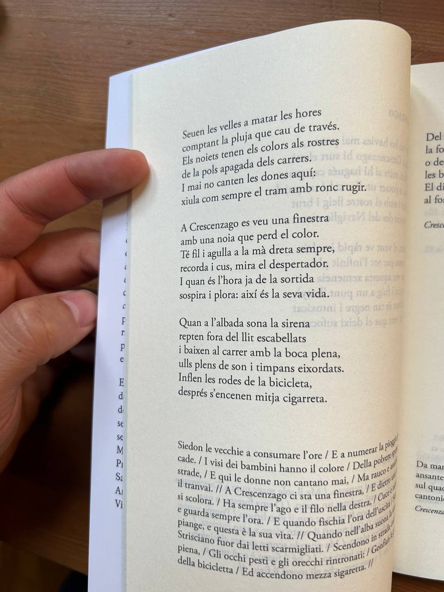 Primo Levi també era poeta. I un poeta més que remarcable. Avui arriba a les llibreries tota la seva poesia en català. I m'emociona molt, això.