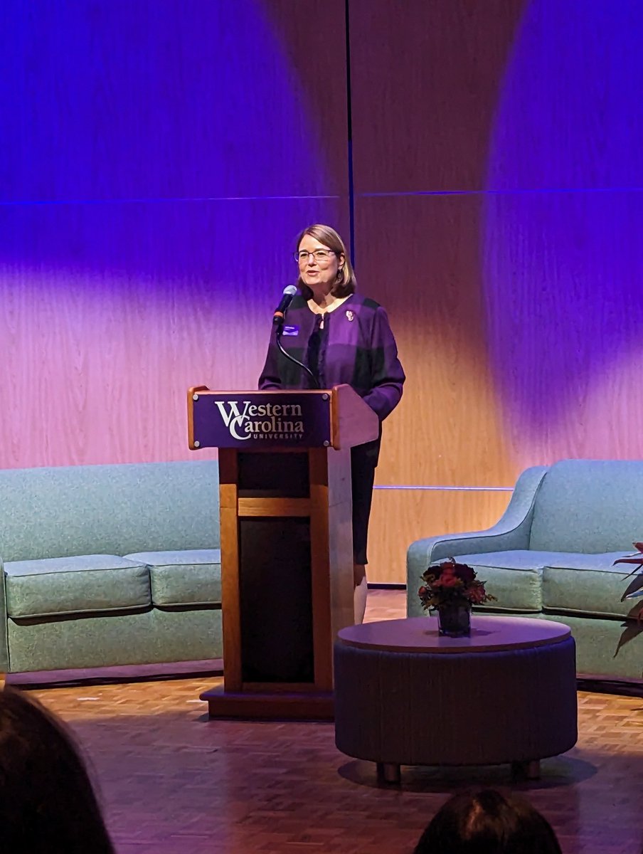 Dr. Brown brings greetings from WCU for a great Dogwood Health meeting! @myFutureNC @WCUChancellor #GoCats