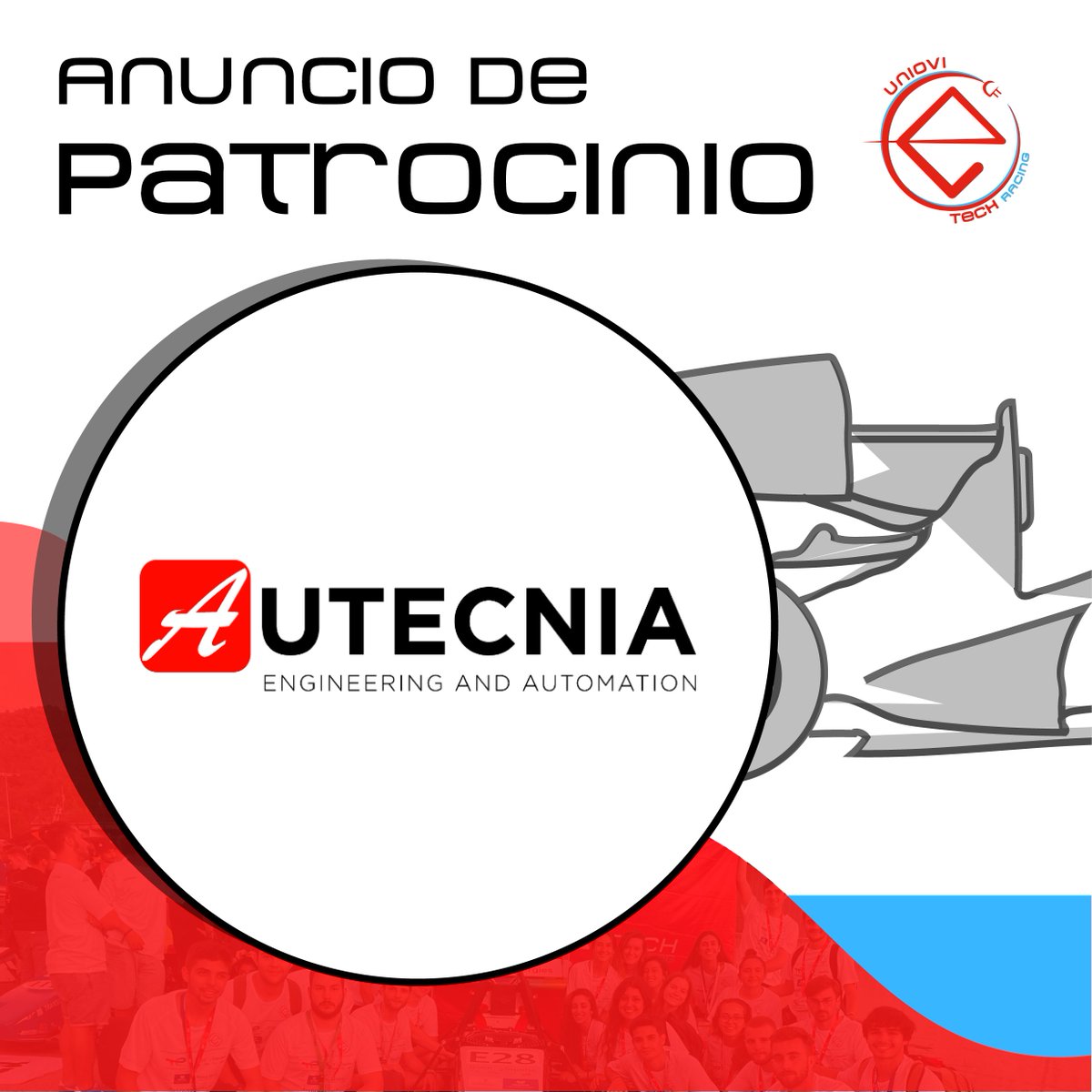 UniovieRacing's tweet image. 🤝 @autecnia  anuncia su acuerdo con @UniovieRacing . 🤝

Apostamos por esta potente empresa en el campo de la automatización industrial 👷

¡Un placer contar con vosotros!

#fss #formulastudent #formulastudentspain #uniovi #asturias