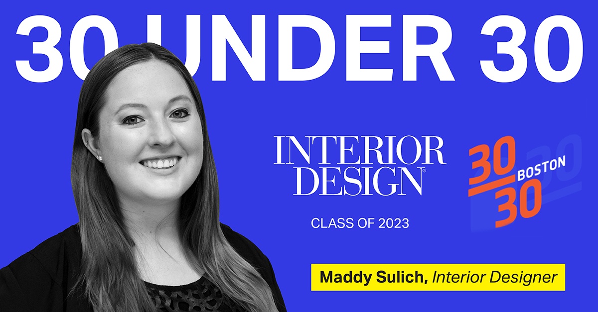 A huge congratulations to Bergmeyer Interior Designer Maddy Sulich on being recognized as a top designer by Interior Design Magazine's 30 Under 30 program! We are so proud of all your accomplishments thus far, Maddy! 🎉🌟

Read more in the press release: bit.ly/489s778