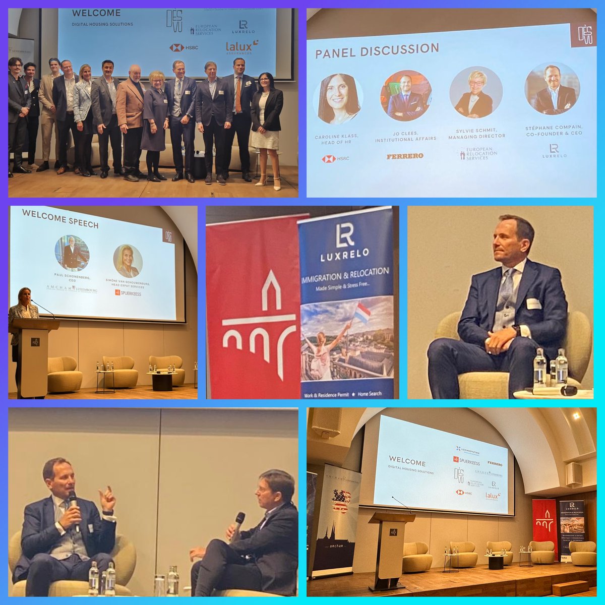 Our CEO & Co-Founder, Stéphane Compain, had the pleasure of joining a panel of experts organised by AMCHAM Luxembourg yesterday evening to discuss the housing crisis, talent attraction, and relocation support. 
#LuxRelo #StephaneCompain #TalentAttraction #RelocationSupport