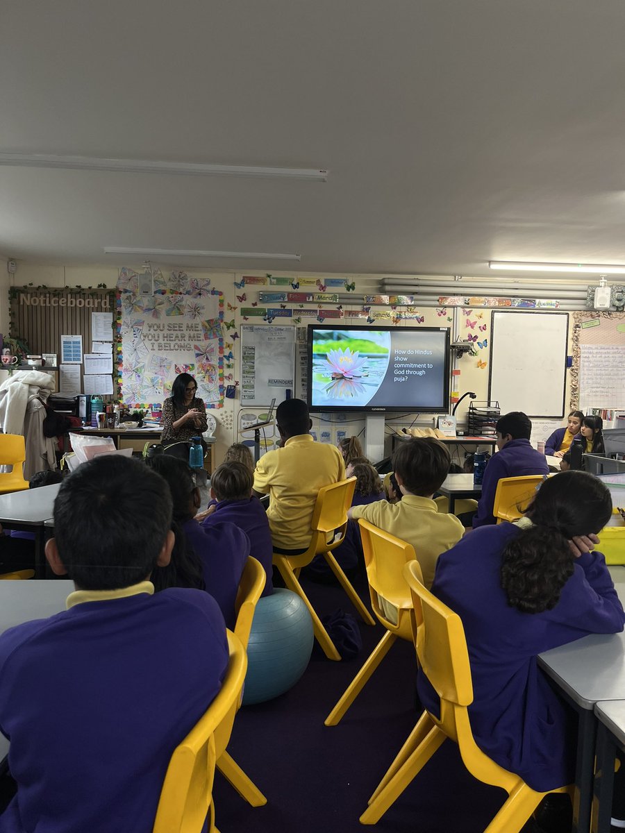 Miss Dos Santos (@missdossantos1) on Twitter photo Thank you to <a href="/pandit_mrs/">Mrs Pandit</a> for coming to visit Year 5 and telling us about Hinduism! It was really insightful and informative ๐๏ธ
<a href="/MrsGossLHS/">Mrs Goss</a> <a href="/LHS_Watford/">Laurance Haines School</a> <a href="/HeadLHS/">Head@LauranceHaines</a> Thank you to <a href="/pandit_mrs/">Mrs Pandit</a> for coming to visit Year 5 and telling us about Hinduism! It was really insightful and informative ๐๏ธ
<a href="/MrsGossLHS/">Mrs Goss</a> <a href="/LHS_Watford/">Laurance Haines School</a> <a href="/HeadLHS/">Head@LauranceHaines</a>