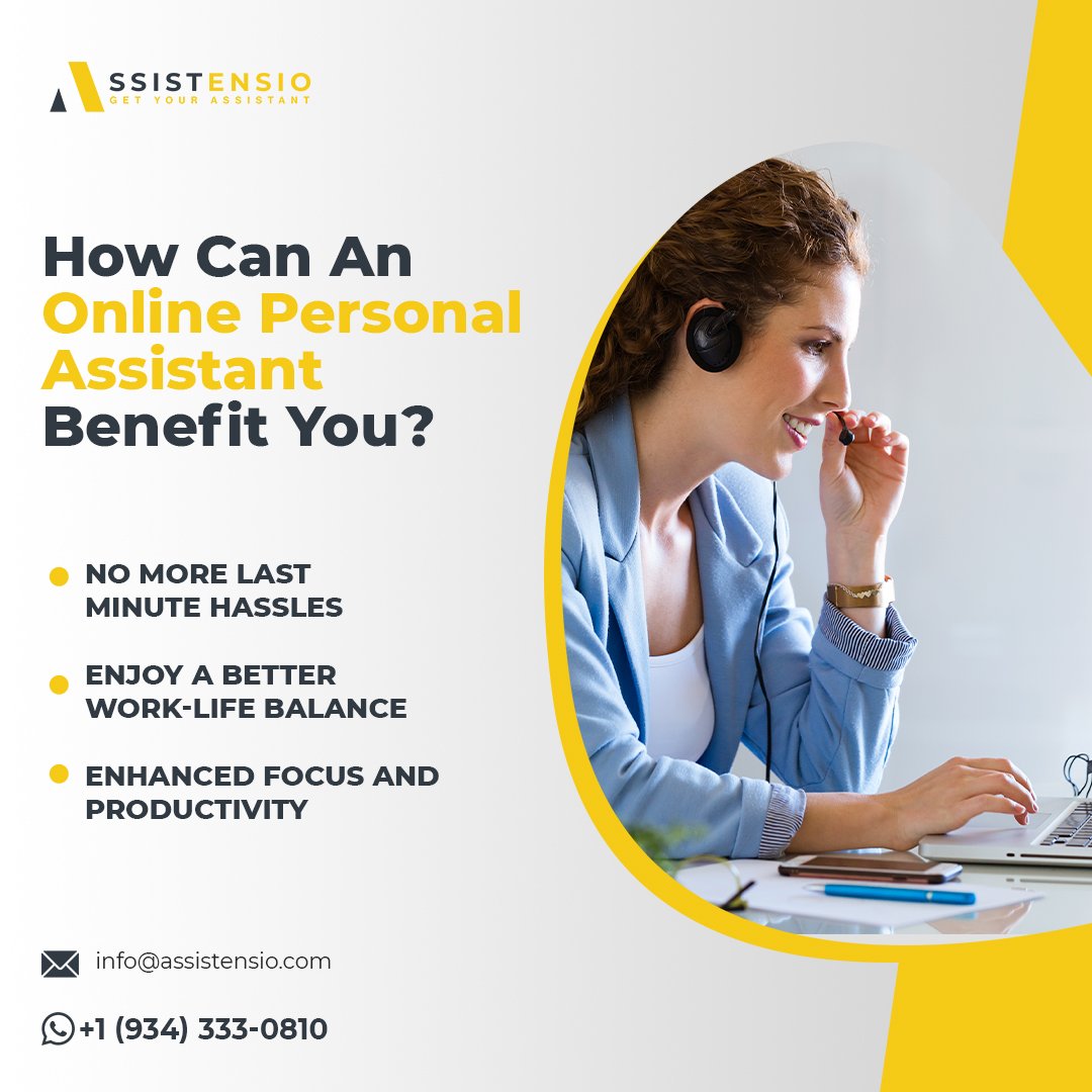 Simplify your life with an Online Personal Assistant!

Say goodbye to those last-minute headaches, and hello to a work-life balance that actually works.

Contact us today!

#OnlinePersonalAssistant #PersonalAssistant #virtualassistant #VirtualAssistantServices #BusinessSupport