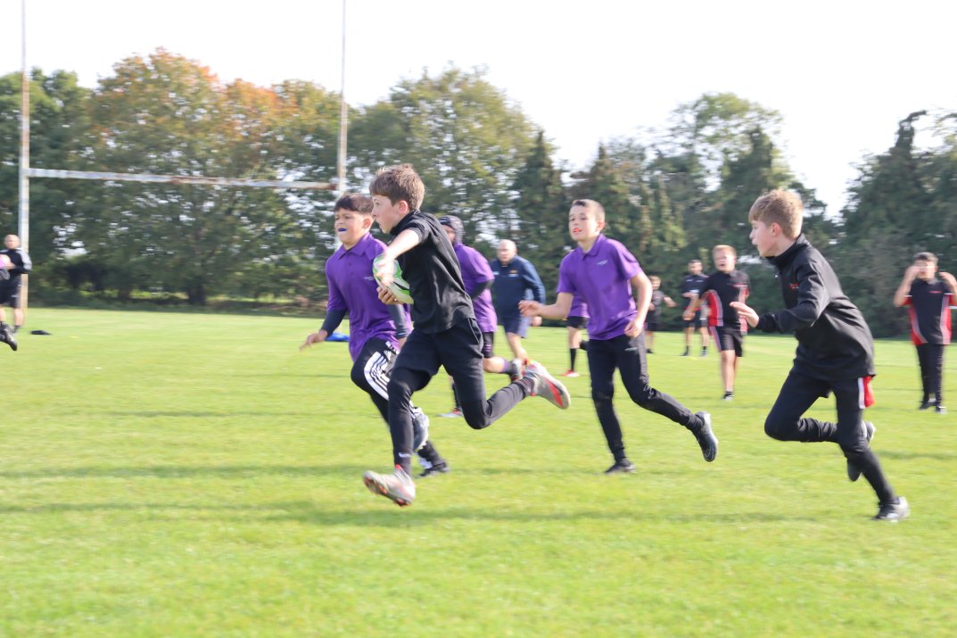 InspirationEast's tweet photo. A warm but breezy day at Trust #Rugby today! Excellent gameplay across all pitches so far. #InspirationTrustSport https://t.co/Nxa05Z1HgY