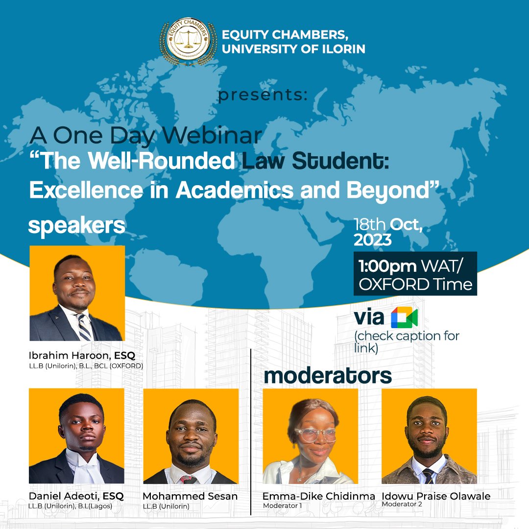 EUnilorin's tweet photo. It's almost time and we're super-excited, how about you?
https://t.co/Q7S8XjwHR5
Remember, the time is 1pm(WAT)
See you soon!💃🏽💃🏽
#learnwithequity https://t.co/OUWFt5Y74r