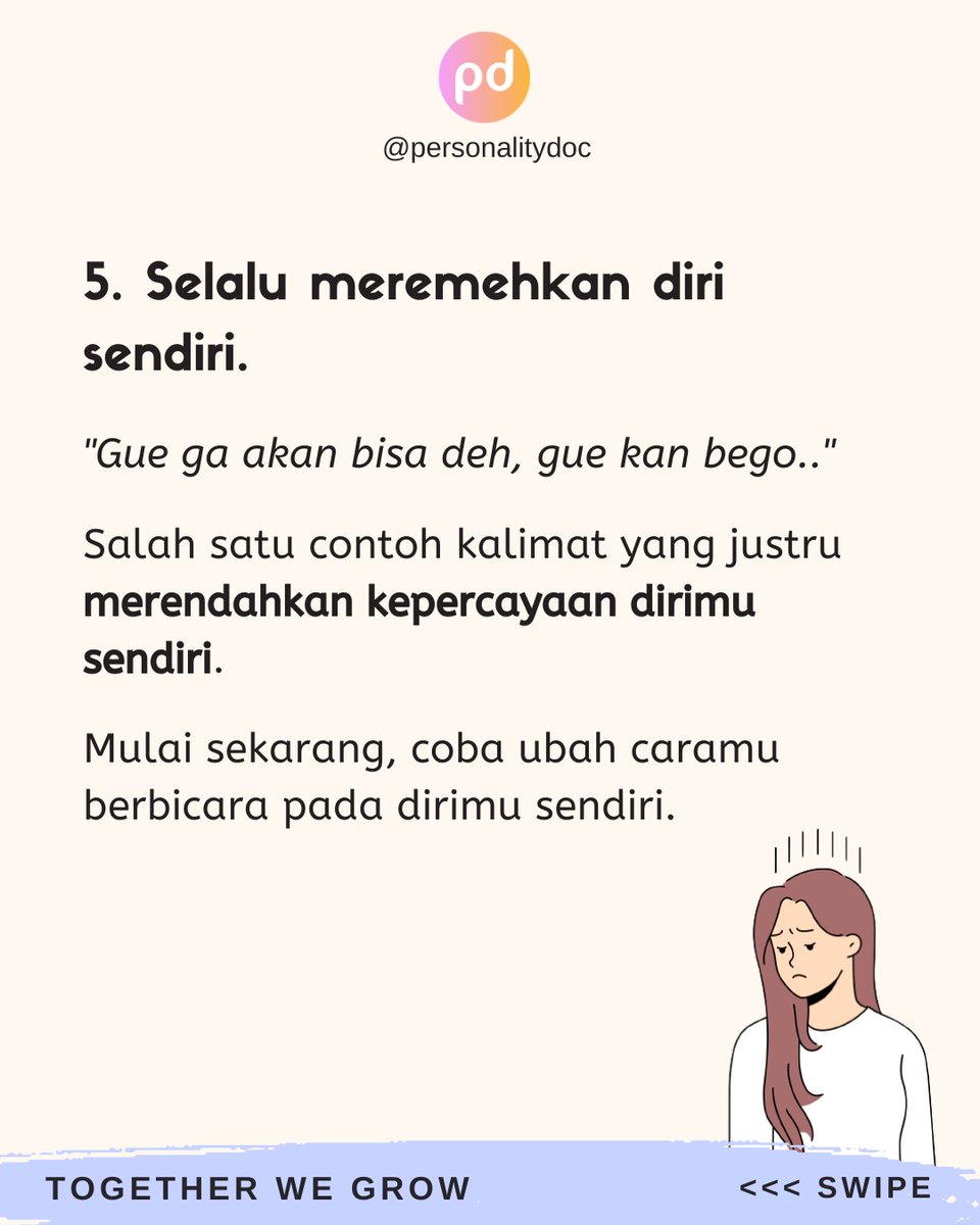 personalitydoc_'s tweet photo. Jangan jahat jahat donk akh 🥺
https://t.co/86dOgZFwcX

#mentalhealth #selflove #selfreminder #insecure #kesehatanmental #sehatmental #inspirasi #motivasi #motivasihidup #perjuanganhidup #pengembangandiri #psikologi #psikologiindonesia https://t.co/4APFDaK3Yu