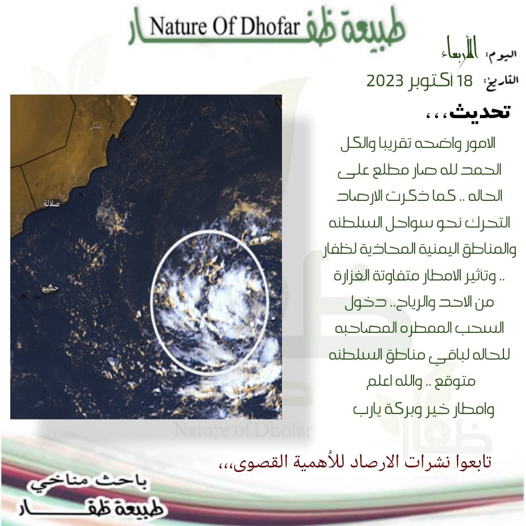 #اجواء_ظفار
#باحث_مناخي
#فريق_طبيعة_ظفار
#موسم_بحر_العرب