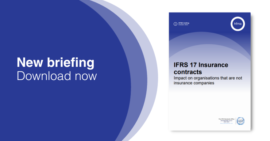 NHS bodies will be required to apply IFRS 17 from 1 April 2025. Our new briefing sets out an approach to adopting the standard. okt.to/3dEvTU