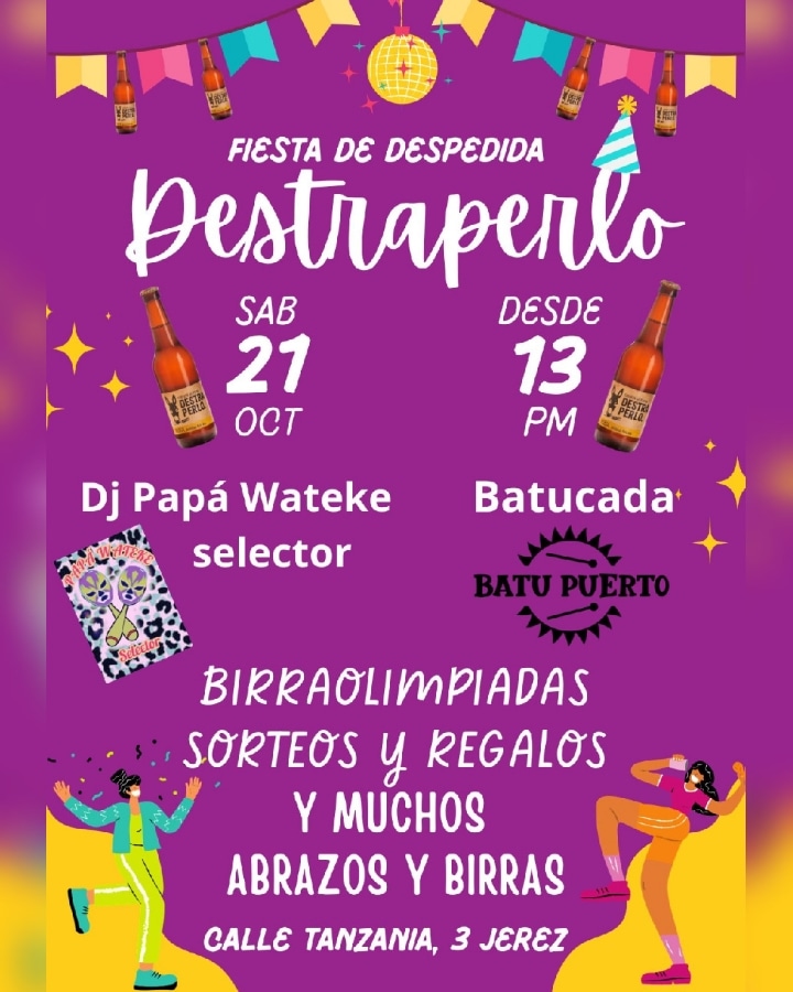 Cerramos...pero nos despedimos a lo grande. Vente este sábado a arroparnos!🍻☺️
#despedidacervecera #brewery #laburrasejubila #destraperlocraftbeer #adios