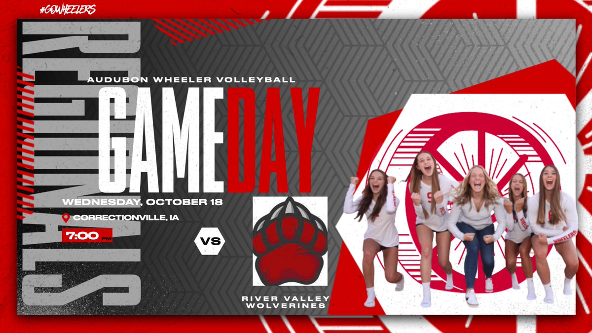 GAMEDAY
Second round 
📍Correctionville
🆚 River Valley
⏰ 7:00 pm