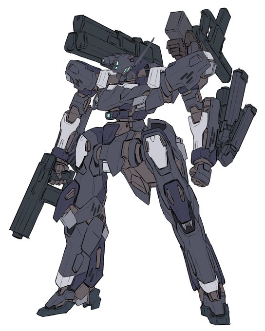 対AC高速近接戦闘特化型軽量二脚武装は成形炸薬弾を速射する爆発属性ハンドガンのダブルトリガー、レーザースライサー、ニードルミサイルです元ネタはもちろんあの機体 