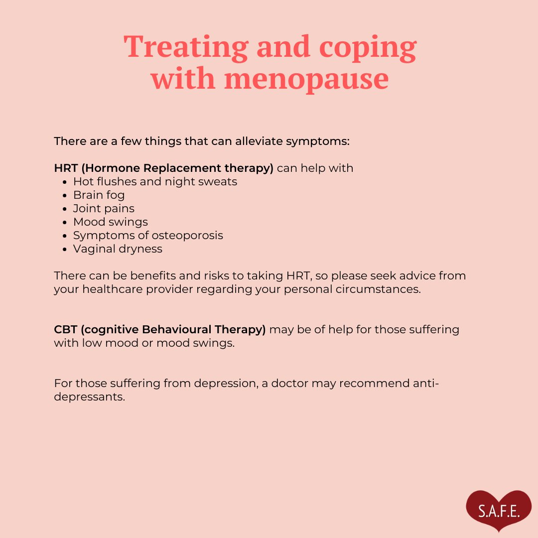 Today is World Menopause Day. The purpose of the day is to raise awareness of menopause, the support options available for improving health & wellbeing, & smashing the stigma around it.

Rad more: thebms.org.uk/news/world-men…

#WorldMenopauseDay #Menopause #SmashTheStigma