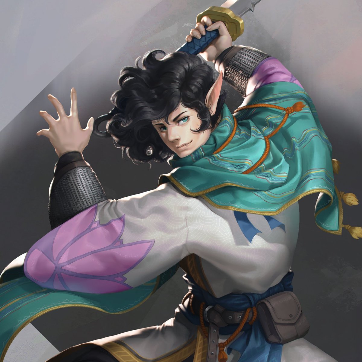 Back to posting again. 😀
#DnDcharacter #digitalpainting