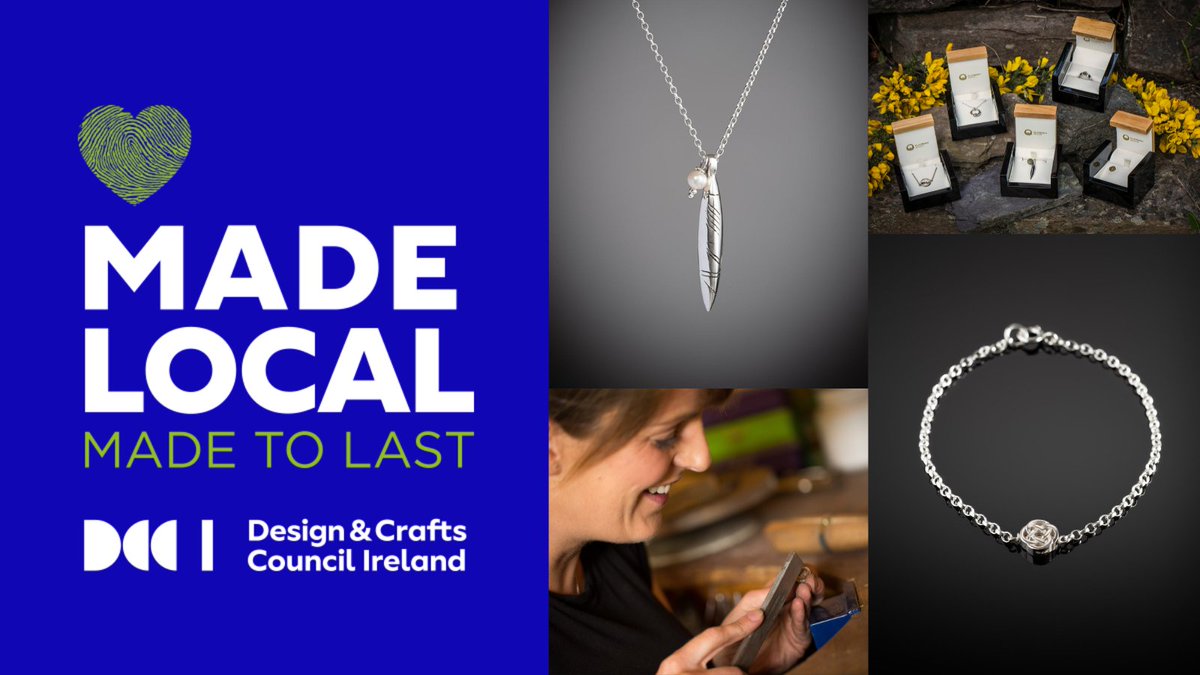 CladdaghDesign's tweet image. Delighted to be part of @dccireland Made Local campaign once again this year 🖤 This brilliant initiative celebrates Irish made products, sustainable design &amp;amp; craftsmanship 🌿

#MadeToLast #MadeLocal #claddaghdesign #madeinireland #irishjewellery #irishgifts